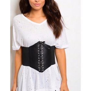 All Black Corset
